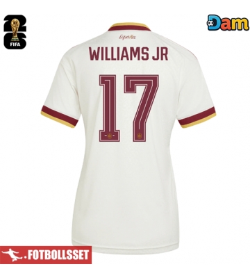 Spanien Nico Williams #17 Bortatröja Dam VM 2026 Kortärmad